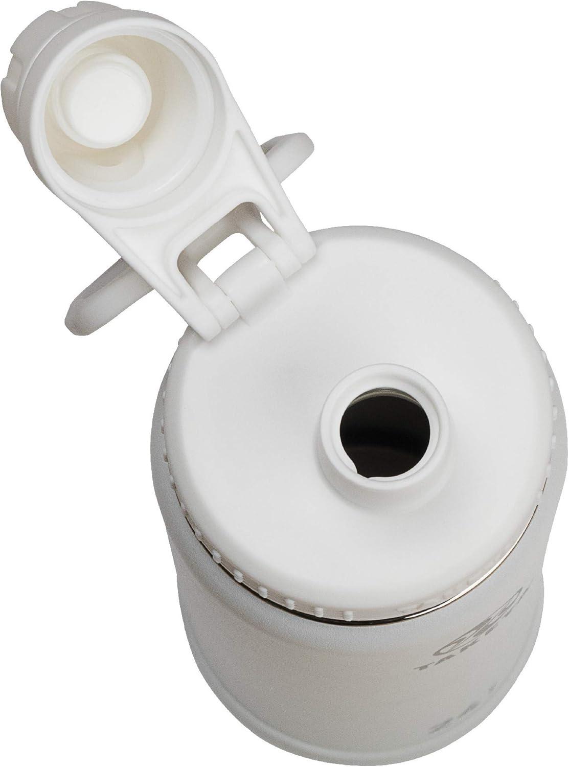 imageTakeya Actives 24 oz Water Bottle with Straw Lid Double Wall Stainless Steel Insulation Dishwasher Safe ampamp BPAFree Removable Bumper BlushArctic