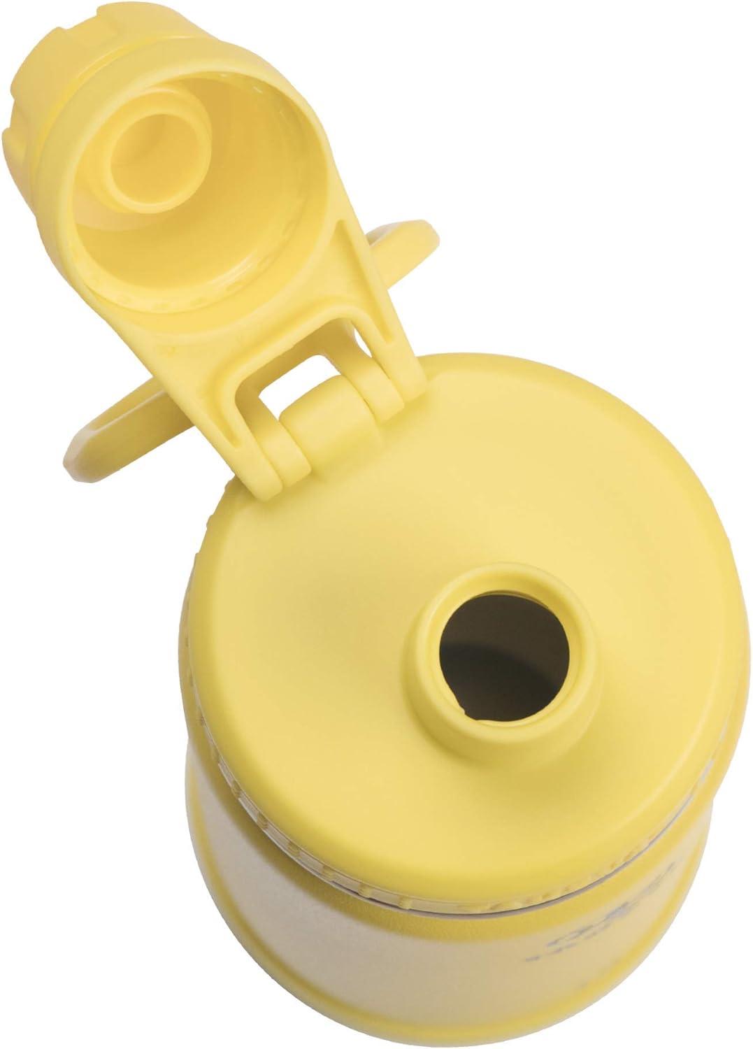 imageTakeya Actives Water Bottle with Spout Lid Bottle with Double Stainless Steel Insulation Dishwasher Safe ampamp BPAFree Bottle with Spout Lid ampamp Removable Bumper 24 oz BluestoneCanary