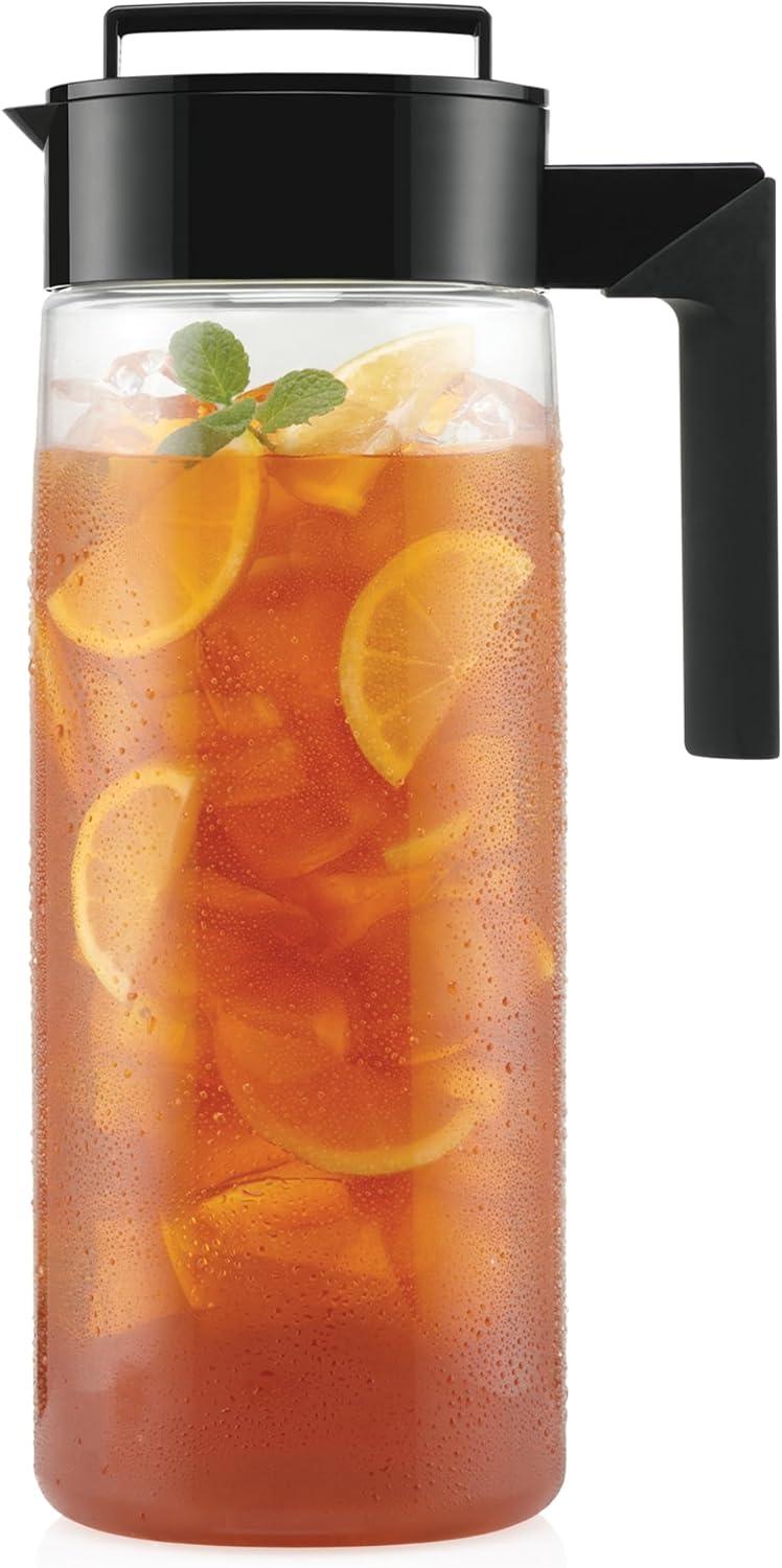 imageTakeya Patented and Airtight Pitcher Made in the USA BPA Free 2 qt BlackBlack