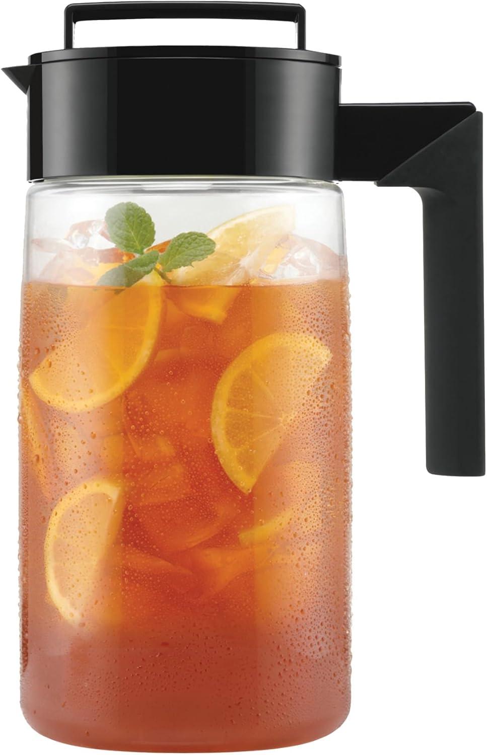 imageTakeya Patented and Airtight Pitcher Made in the USA BPA Free 2 qt BlackBlack