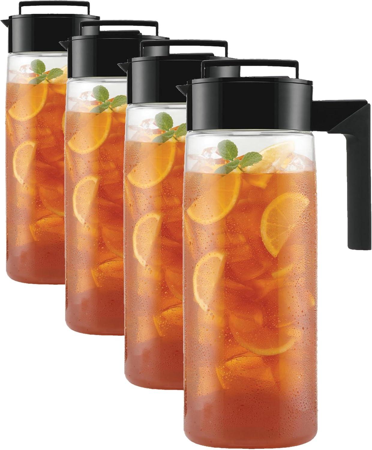 imageTakeya Patented and Airtight Pitcher Made in the USA BPA Free 2 qt BlackBlack