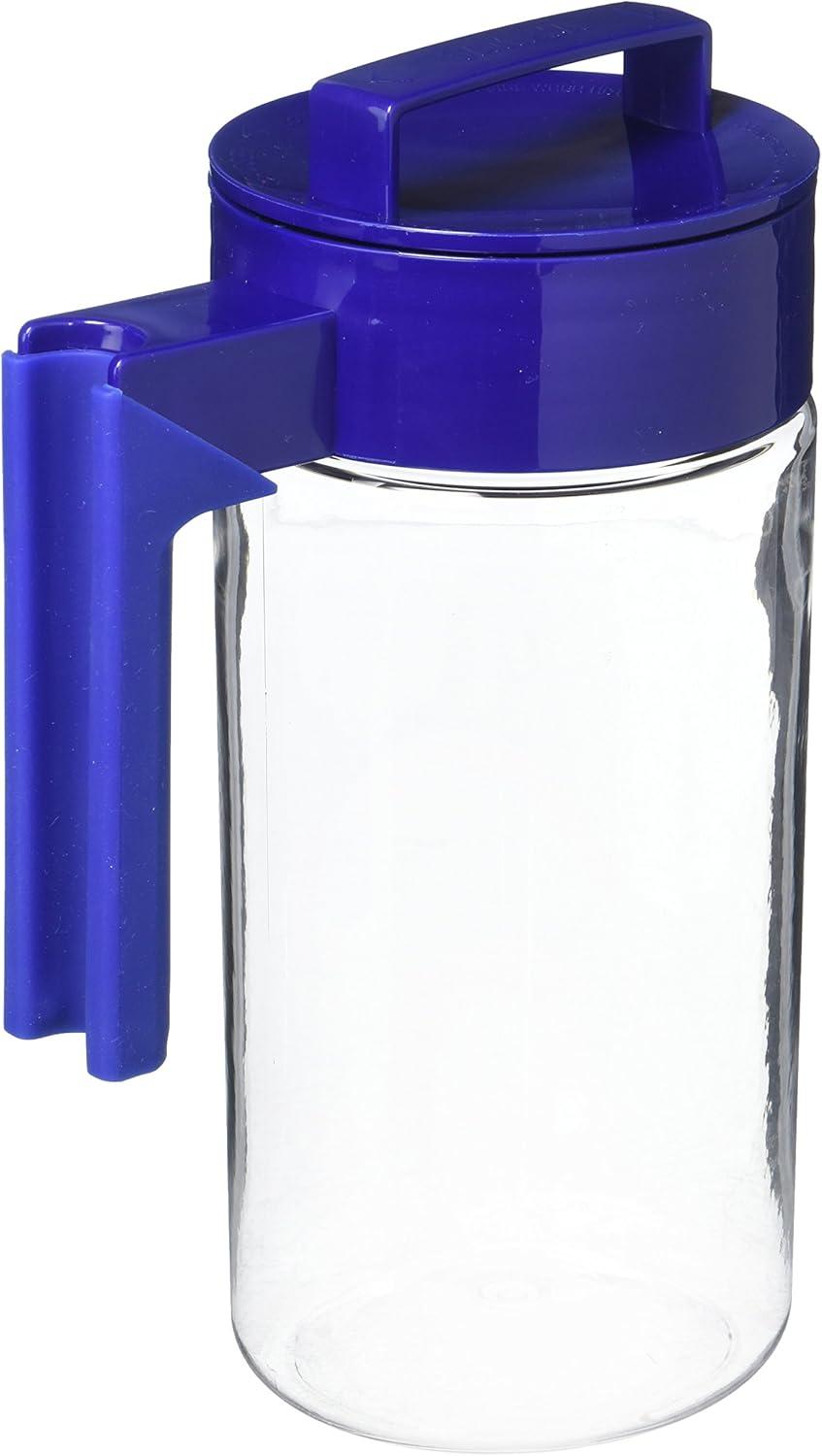 imageTakeya Patented and Airtight Pitcher Made in the USA BPA Free 2 qt BlackBlueberry