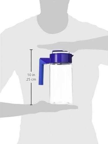 imageTakeya Patented and Airtight Pitcher Made in the USA BPA Free 2 qt BlackBlueberry