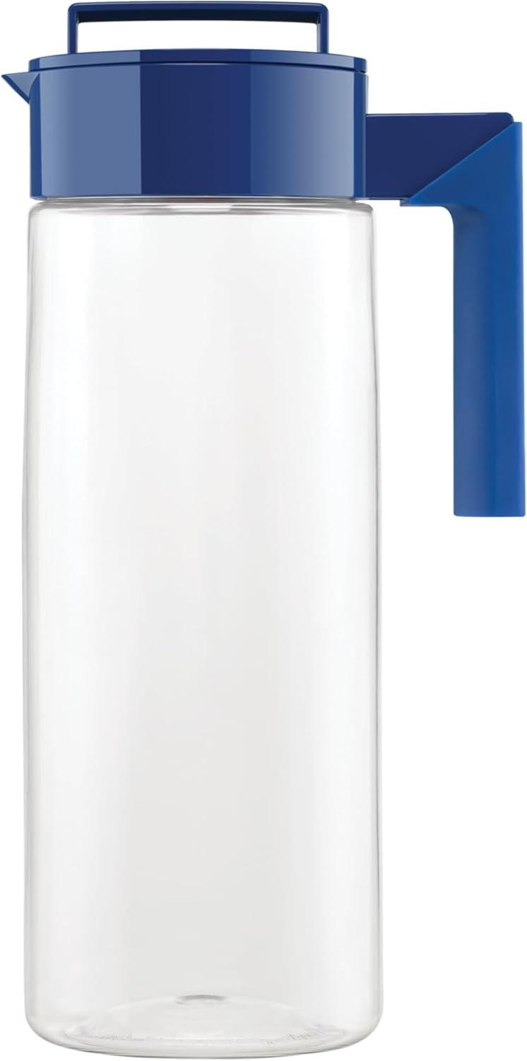 imageTakeya Patented and Airtight Pitcher Made in the USA BPA Free 2 qt BlackBlueberry