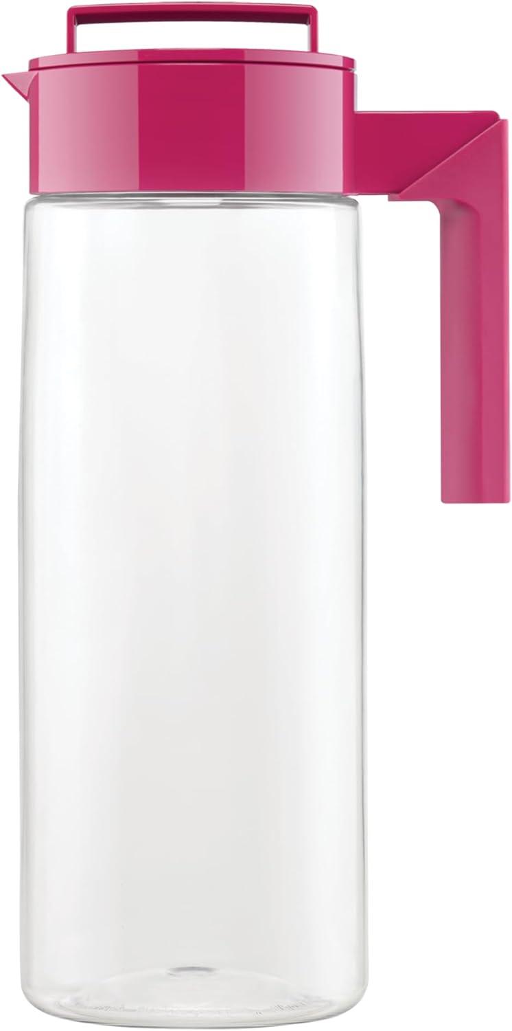 imageTakeya Patented and Airtight Pitcher Made in the USA BPA Free 2 qt BlackRaspberry