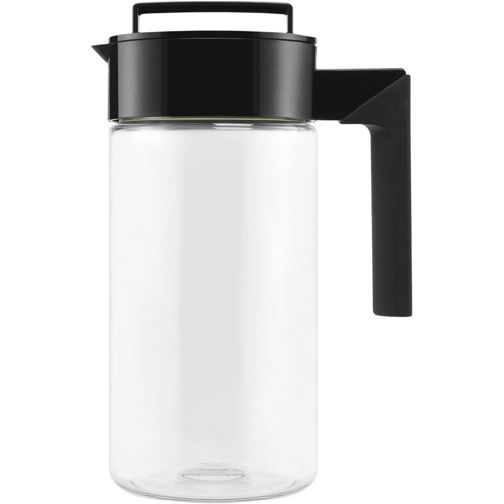 imageTakeya Patented and Airtight Pitcher Made in the USA BPA Free 2 qt BlackBlack